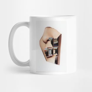 Book Face Mug